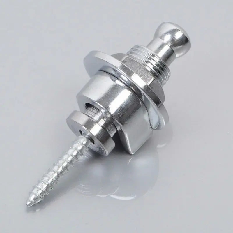 StrapLock Pro – Trava de Correia Antiderrapante para Guitarra (Cobre, Dourado, Prata ou Preto)