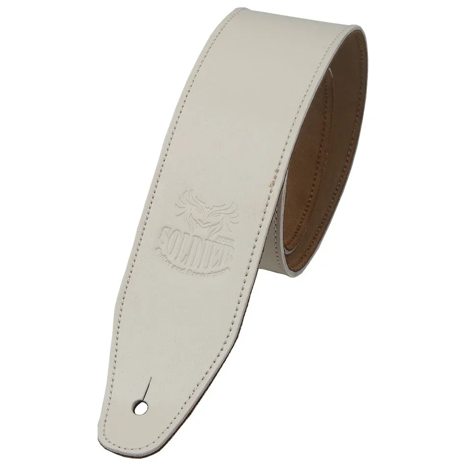 Correia Soldier de Couro para Guitarra e Baixo