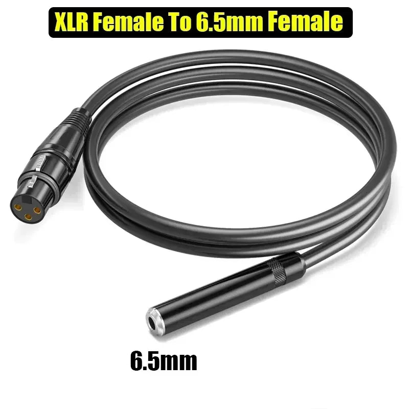 Cabo adaptador de áudio TIMEYES XLR