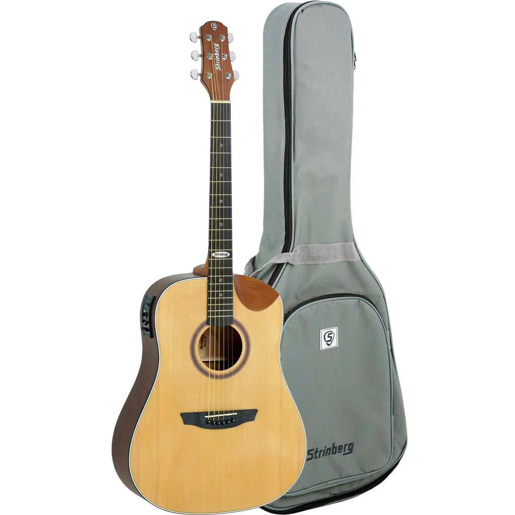 Violão Eletroacústico Strinberg SD201HC Natural Satin