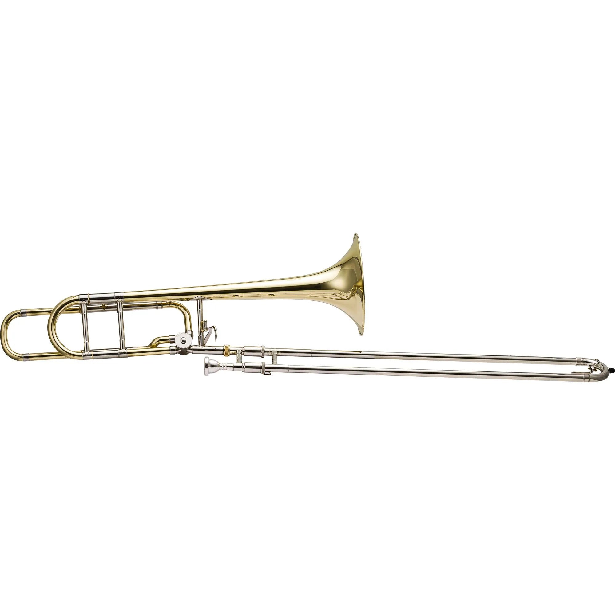 Trombone de Vara Harmonics Tenor BB/F HSL-801L com Estojo Luxo