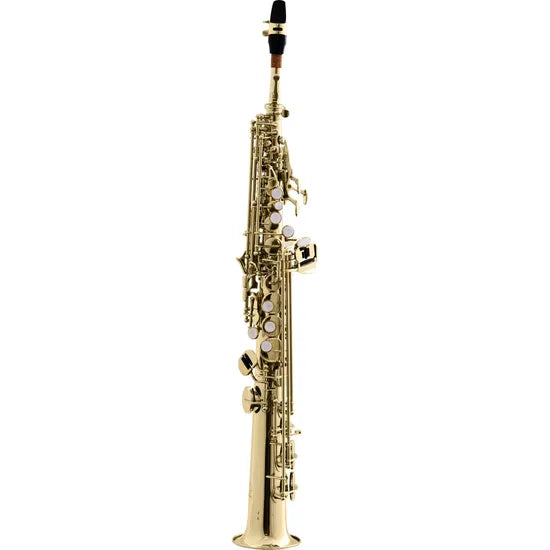 Saxofone Soprano Reto Laqueado Harmonics HST-410L