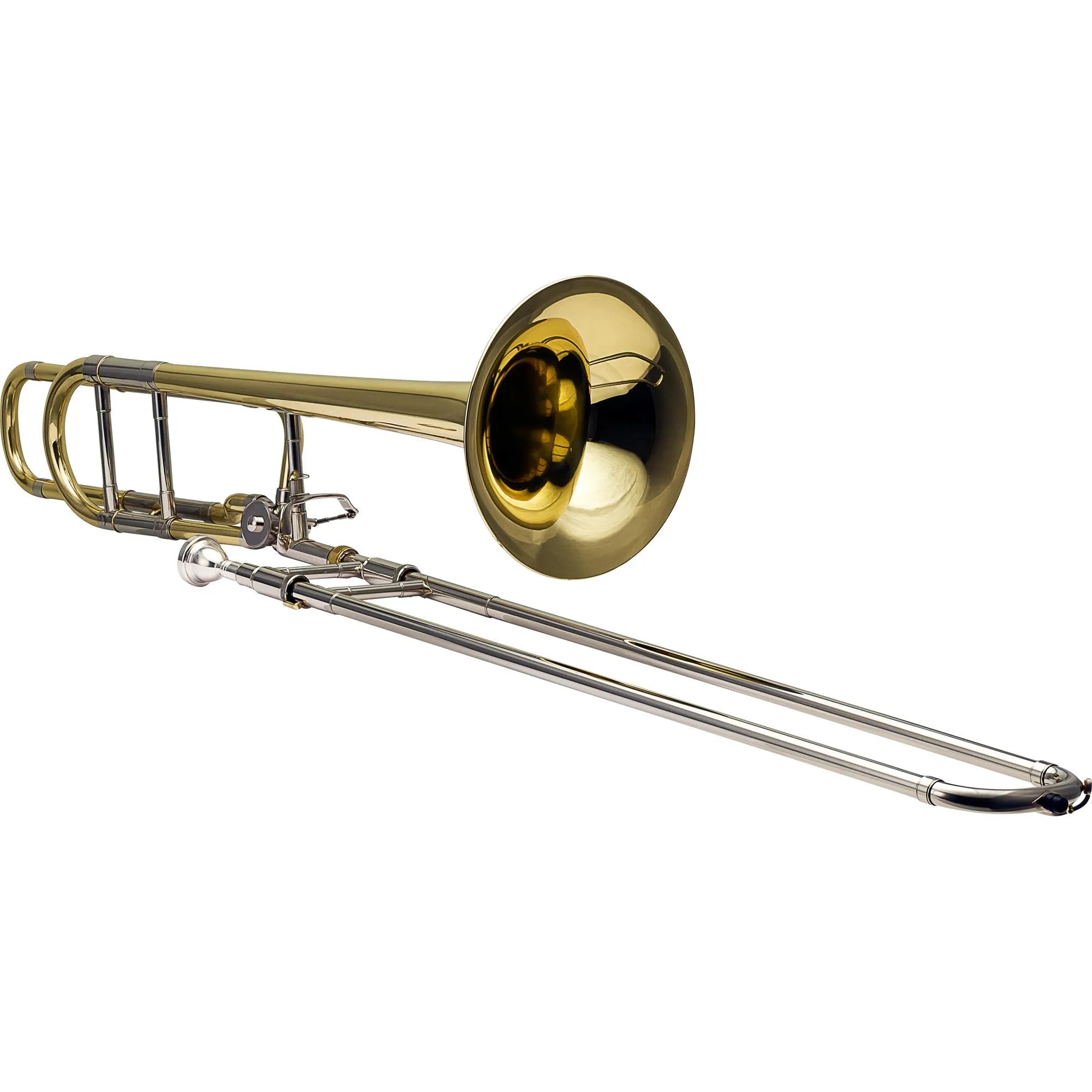 Trombone de Vara Harmonics Tenor BB/F HSL-801L com Estojo Luxo