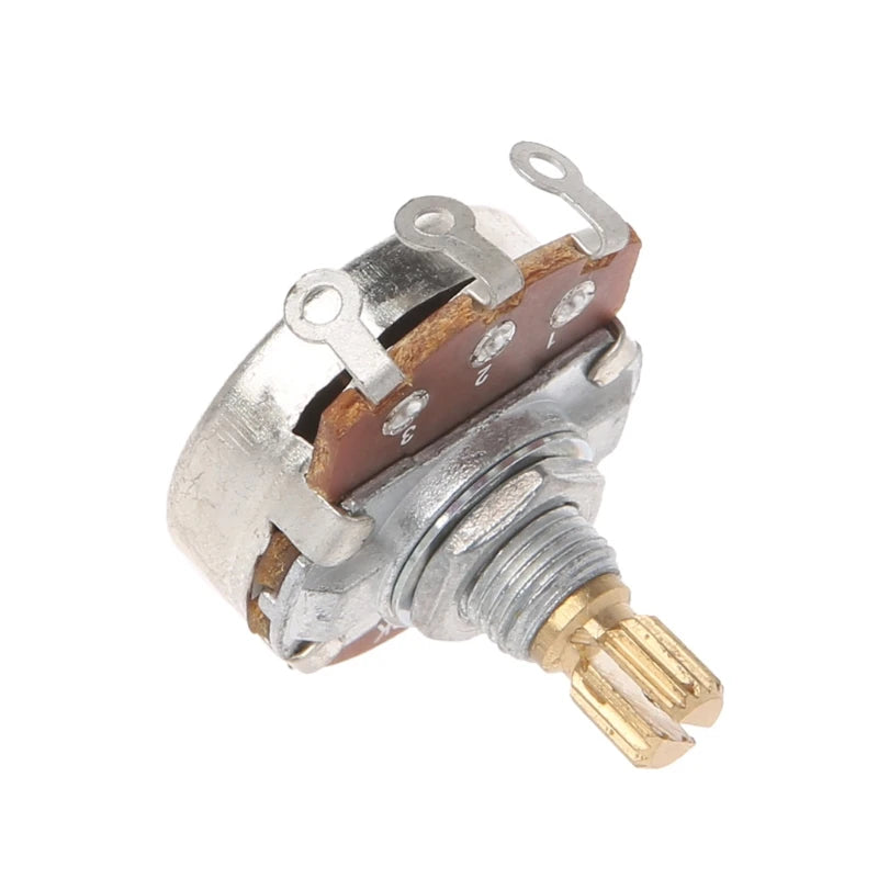 OOTDTY Guitar Pot 250K – Potenciômetro de Volume para Guitarra (A/B 250K, Split Shaft)
