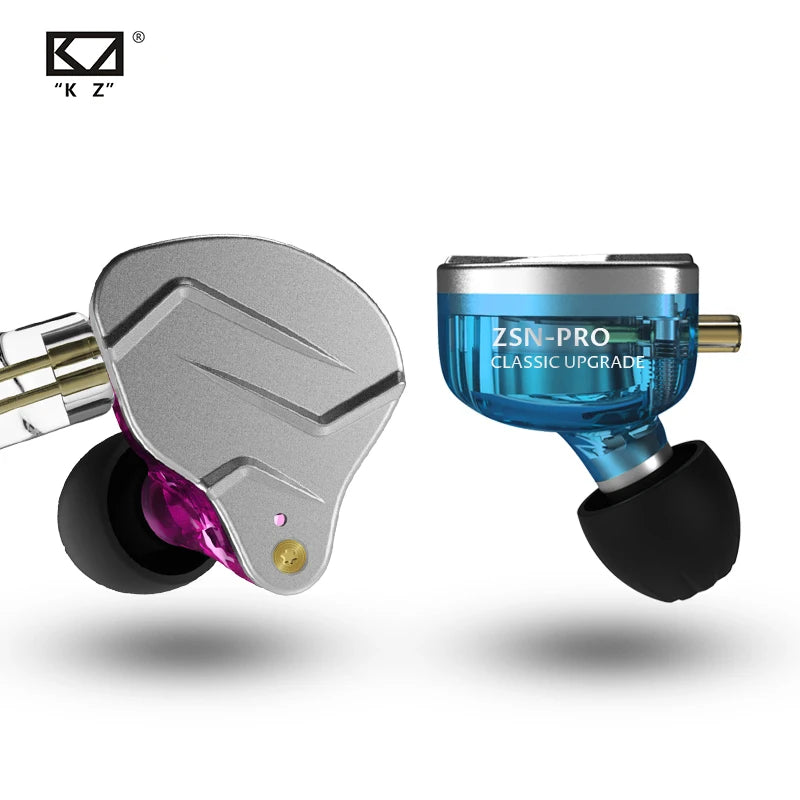 Fone de Ouvido In-Ear KZ Dynamic Series com Cancelamento de Ruído Ativo