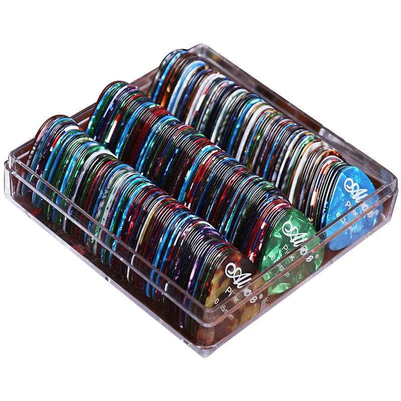 Palhetas Alice Celluloid – Kit com 100 Unidades