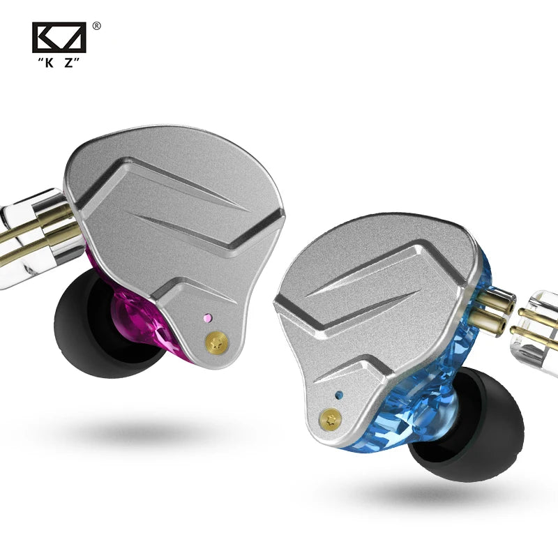Fone de Ouvido In-Ear KZ Dynamic Series com Cancelamento de Ruído Ativo