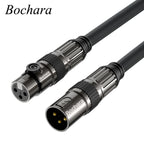Cabo XLR Bochara 3 Pinos Gold Plated