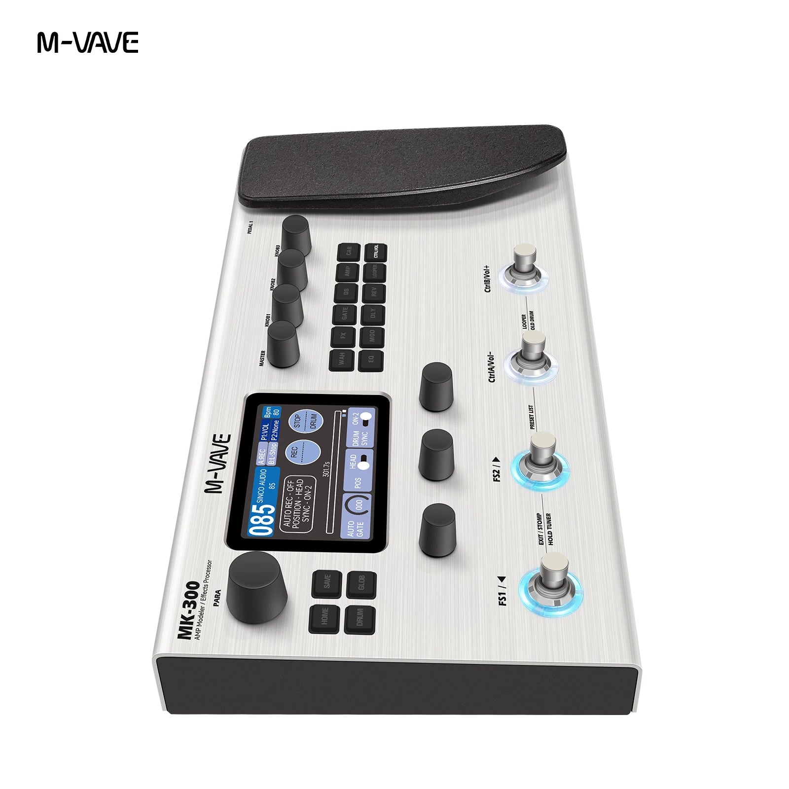 M-VAVE MK-300 – Processador Neural de Guitarra Studio & Stage