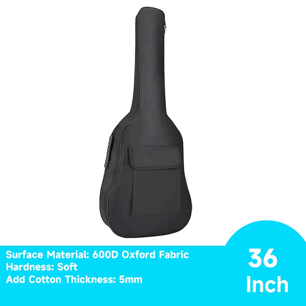SLADE Guitar Bag – Estilo Boêmio, Impermeável e Acolchoado