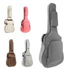 10mm/10.6mm/12mm Thick Padding Waterproof Oxford Cloth Acoustic Guitar Gig Bag for 40 41 Inch Acoustic Guitar with Neck Strap
