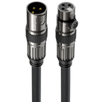 Cabo XLR Bochara 3 Pinos Gold Plated