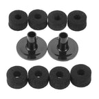 Kit Feltros e Buchas para Pratos de Bateria – Cymbal Felt Washer + Sleeves