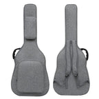 10mm/10.6mm/12mm Thick Padding Waterproof Oxford Cloth Acoustic Guitar Gig Bag for 40 41 Inch Acoustic Guitar with Neck Strap