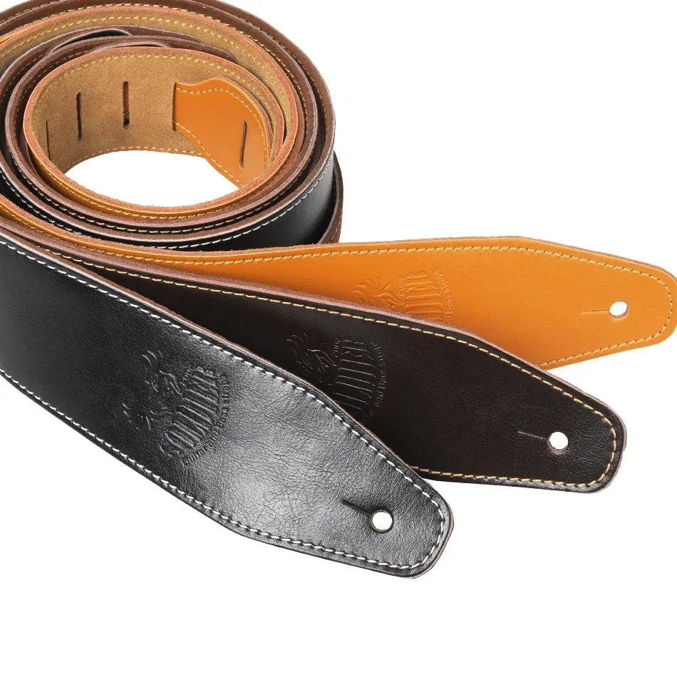 Correia Soldier de Couro para Guitarra e Baixo