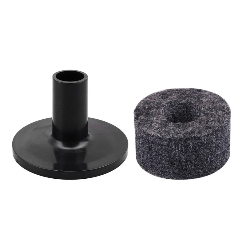 Kit Feltros e Buchas para Pratos de Bateria – Cymbal Felt Washer + Sleeves