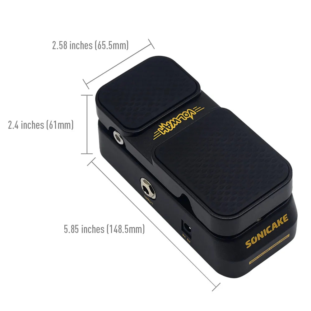 SONICAKE QEP-01 – Mini Pedal Wah & Volume Ativo