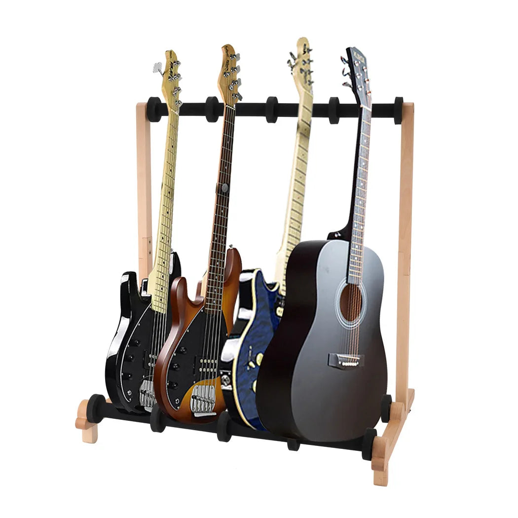 MultiWood 202310 – Suporte de Chão em Madeira para Vários Instrumentos