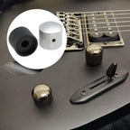 Knob BlackSilver – Botão de Volume em Metal para Guitarra e Baixo