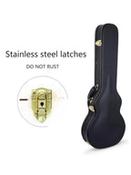 LORPAE LP-Type Electric Guitar Case com Interior Escuro