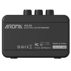 Aroma AG-04 – Mini Amplificador Portátil 5W com Bluetooth para Guitarra Elétrica