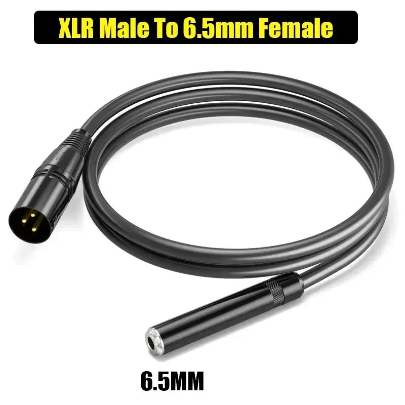 Cabo adaptador de áudio TIMEYES XLR