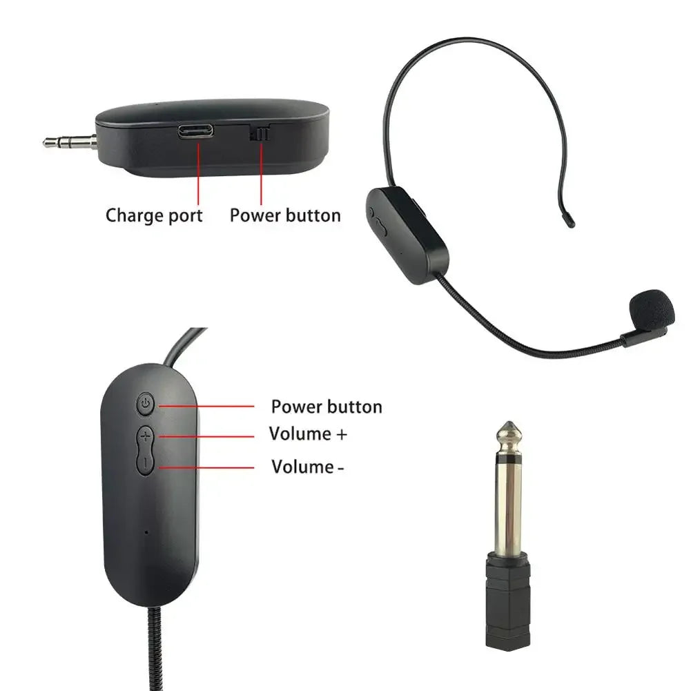 Leedoar ProTalk – Microfone de Lapela Sem Fio para Conferências e Apresentações