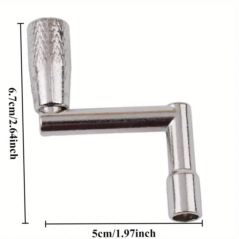 Chave de Afinação para Bateria em Z – Drum Key Z-Shaped Square Hole Adjustment Wrench
