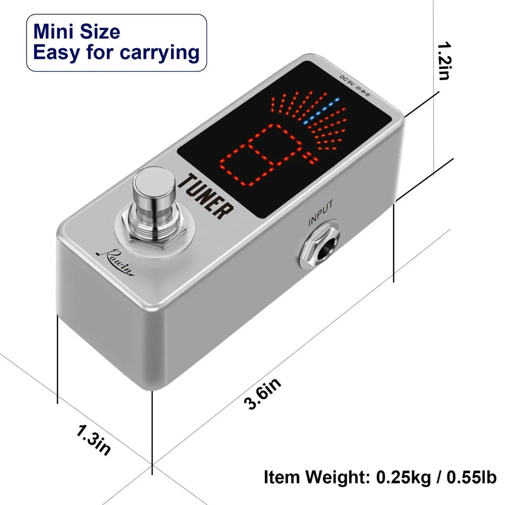 Rowin SilverDrive – Pedal de Efeito para Guitarra