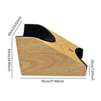 Guitar Neck Rest – Suporte de Pescoço em Madeira com Kit de Ferramentas para Guitarra, Baixo e Violão