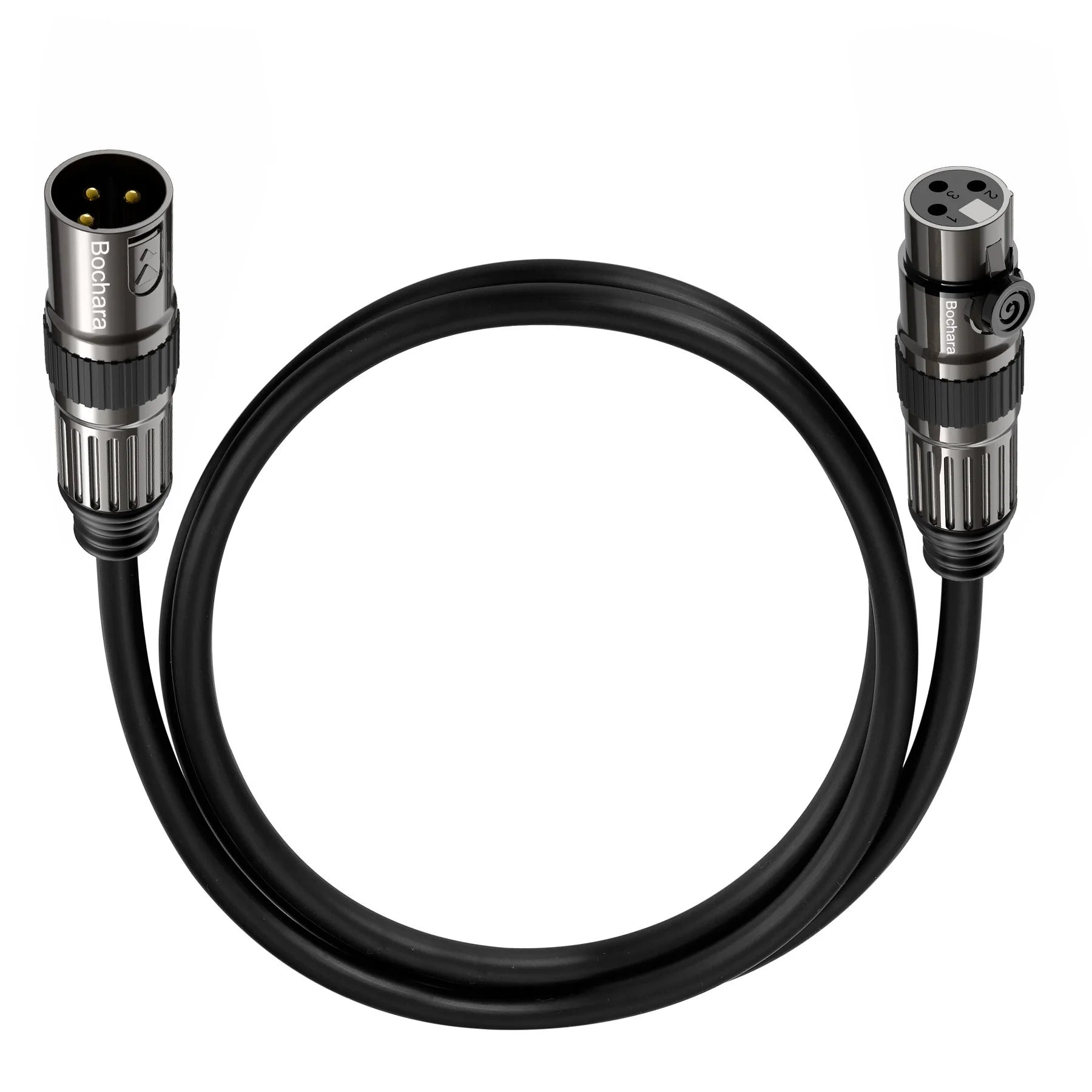 Cabo XLR Bochara 3 Pinos Gold Plated