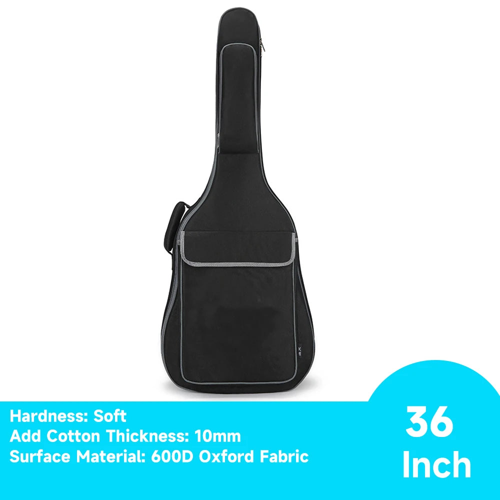 SLADE Guitar Bag – Estilo Boêmio, Impermeável e Acolchoado