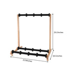 MultiWood 202310 – Suporte de Chão em Madeira para Vários Instrumentos