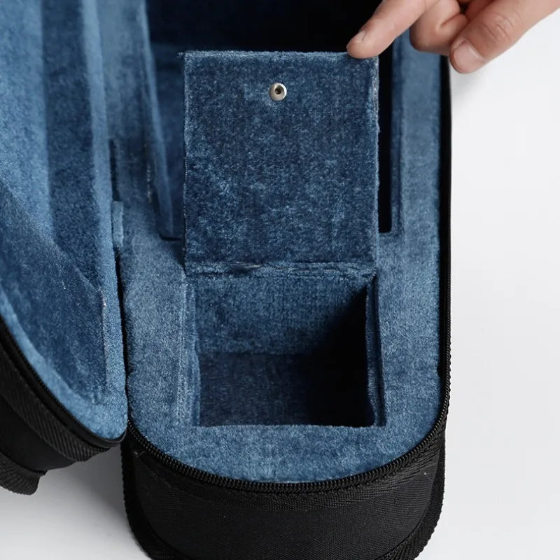 Estojo Profissional para Violino Mling Multi-Tamanho Triangular