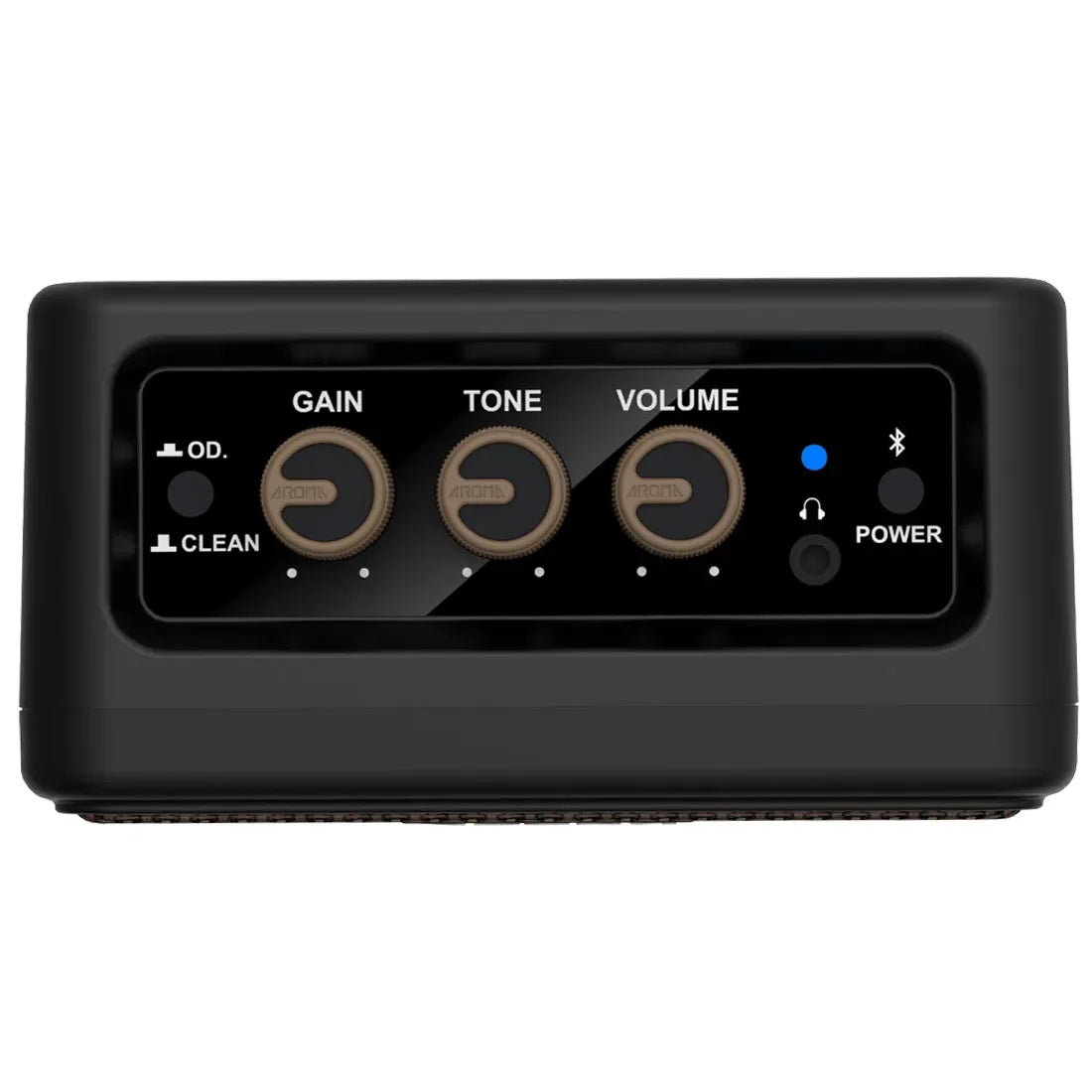 Aroma AG-04 – Mini Amplificador Portátil 5W com Bluetooth para Guitarra Elétrica