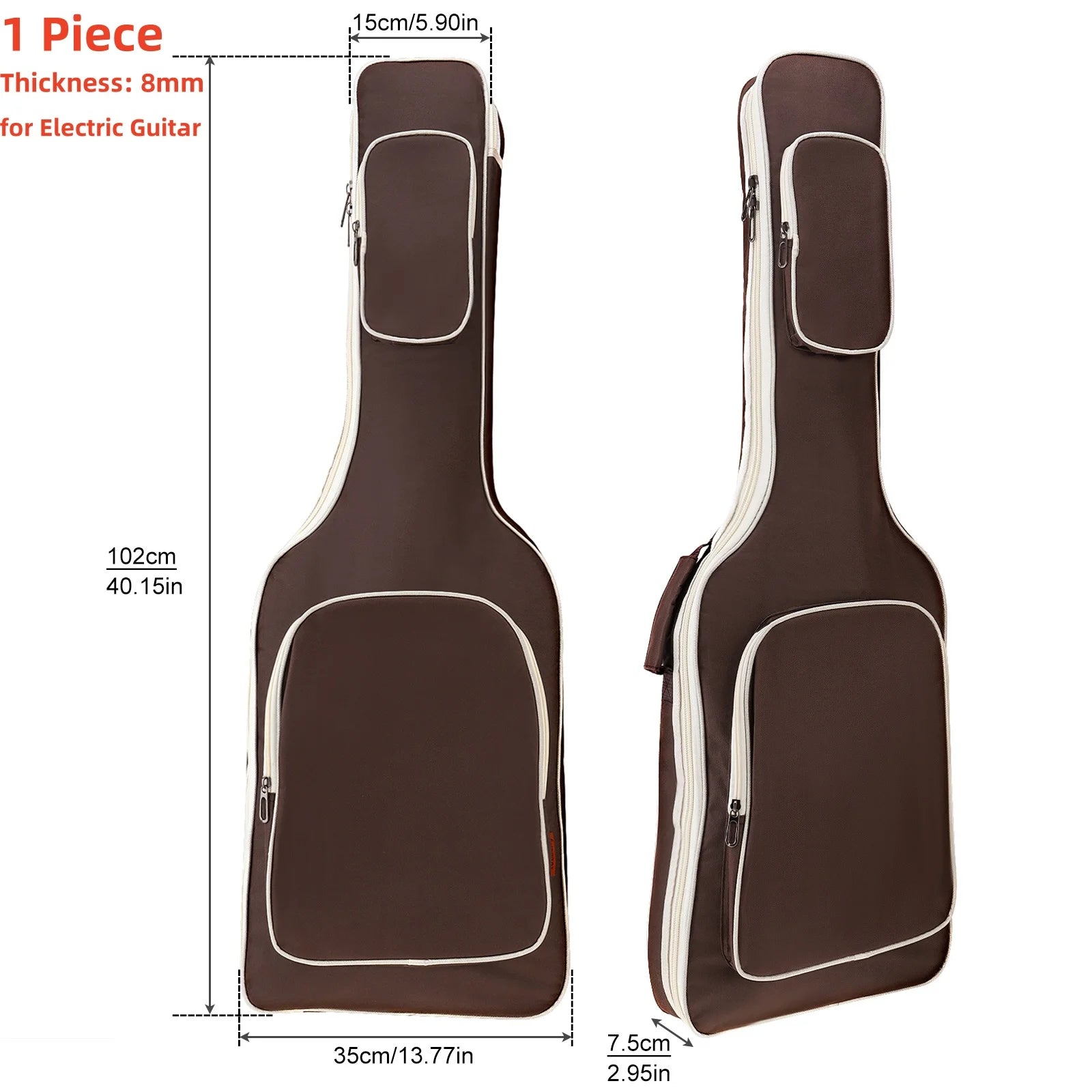Soft Guitar Backpack – Bag para Guitarra/Baixo Elétrico em Oxford 8mm