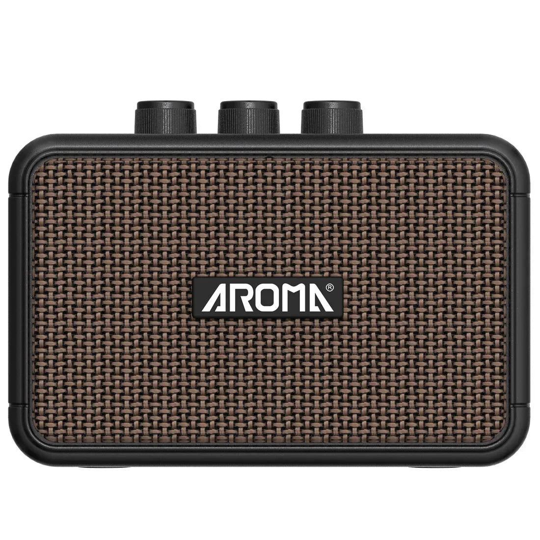 Aroma AG-04 – Mini Amplificador Portátil 5W com Bluetooth para Guitarra Elétrica